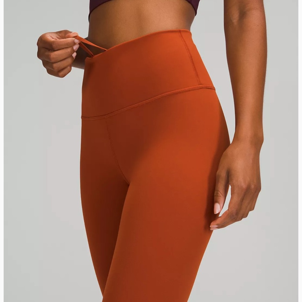 Lululemon Wunder Train HR Tight 25” * Aztec Brick - Picture 4 of 7